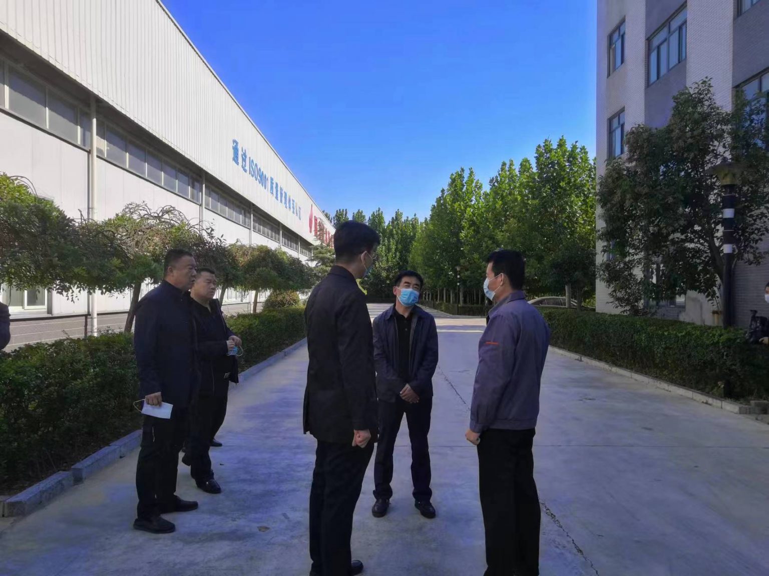 Tian Xueshao went to Shandong Ruisheng Pharmaceutical Accessories Co., Ltd. for investigation